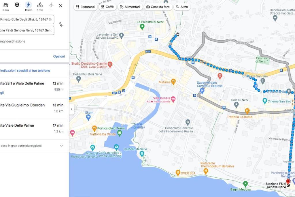 Apartament L'Eremo In Citta Genua Zewnętrze zdjęcie